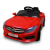 Mercedes M4 hasonmás Elektromos kisautó #piros