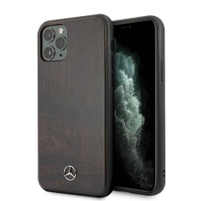Mercedes MEHCN58VWOBR iPhone 11 Pro barna keménytok Wood Line Rosewood tok és táska