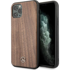 Mercedes MEHCN58VWWOLB iPhone 11 Pro Barna Wood Line Walnutófa Keménytok (13153) tok és táska