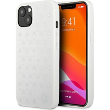 Mercedes MEHCP13SESPWH iPhone 13 Mini 5,4" Fehér Ezüst Csillag Mintás Keménytok (3666339020255) tok és táska