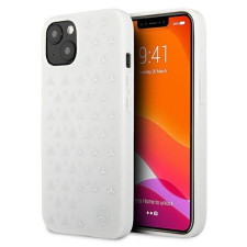 Mercedes MEHCP13SESPWH iPhone 13 mini 5,4" fehér ezüst csillag mintás keménytok tok és táska