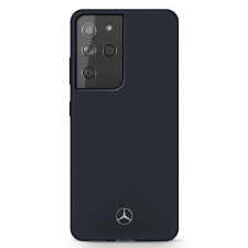 Mercedes MEHCS21LSILNA S21 Ultra G998 kék keménytok Silicone Line tok és táska