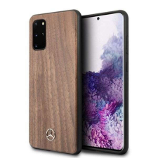 Mercedes MEHCS67VWOLB S20 + G985 kemény tok barna fa sor dió telefontok tok és táska