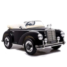 Mercedes Mercedes-Benz 300S lakk fekete 12V Elektromos kisautó 3922 elektromos járgány