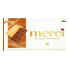 Merci Csokoládé MERCI Mogyorókrémes 112g csokoládé és édesség