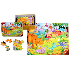 Merco Dinoszaurusz, 100 darabos, 2 csomagos multipack puzzle, kirakós