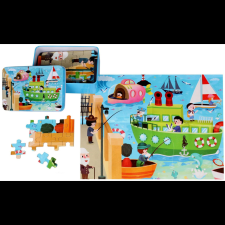 Merco Gőzhajó, 100 darabos, 2 csomagos multipack (990266354) puzzle, kirakós
