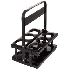 Merco Holder 6 - műanyag tartó 6 palackhoz, fekete színben papírárú, csomagoló és tárolóeszköz