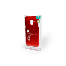 Mercury Goosperry I-Jelly Samsung Galaxy A8 Plus (2018) A730 TPU Műanyagtok Tok Piros tok és táska