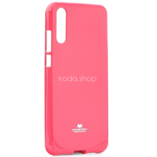 Mercury LG G8 ThinQ G820Q, Szilikon tok, Mercury Goospery, csillámporos, magenta tok és táska