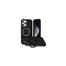 Mercury MagSafe állvány szilikon iPhone 15 / 14 / 13 6,1" fekete tok tok és táska