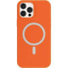Mercury MagSafe Silicone Apple iPhone 12 mini szilikon tok, narancssárga (8809793494001)