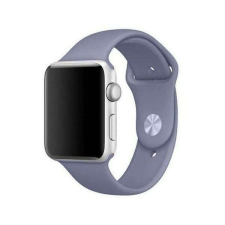 Mercury óraszíj szilikon Apple Watch 42/44/ 45 mm levendula okosóra kellék