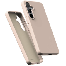 Mercury Pure MagSafe-kompatibilis tok Samsung Galaxy S25 - pasztell rózsaszín tok és táska