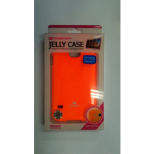 Mercury Samsung G900 Galaxy S5 Narancssárga fluoreszkáló Mercury Jelly Szilikon Tok tok és táska