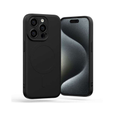 Mercury Semi-Silicon tok MagSafe iPhone 15 Pro fekete tok és táska