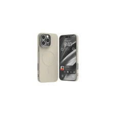 Mercury Semi-Silicone MagSafe-kompatibilis tok iPhone 16 Pro Max - bézs tok és táska