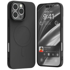 Mercury Semi-Silicone MagSafe-kompatibilis tok iPhone 16 Pro Max - fekete tok és táska
