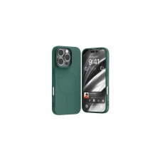 Mercury Semi-Silicone MagSafe-kompatibilis tok iPhone 16 Pro - zöld tok és táska