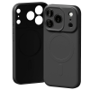 Mercury Semi-Silicone MagSafe-kompatibilis tok iPhone 17 Pro - fekete