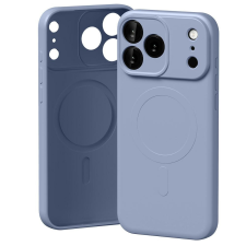 Mercury Semi-Silicone MagSafe-kompatibilis tok iPhone 17 Pro Max - lila tok és táska