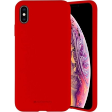 Mercury Silicone Apple iPhone 12/12 Pro szilikon tok, piros (110849) tok és táska