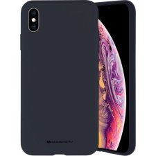 Mercury Silicone Apple iPhone 12/12 Pro szilikon tok, tengerészkék (110850) tok és táska