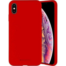 Mercury Silicone Samsung Galaxy S23+ szilikon tok, piros (Mer007588) tok és táska