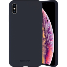 Mercury Silicone Tok iPhone XS Max - Tengerészkék (Mer005054) tok és táska