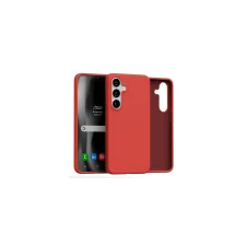 Mercury Silicone tok Samsung Galaxy S25 Plus - piros tok és táska