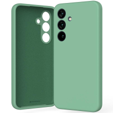 Mercury Silicone tok Samsung Galaxy S25 - zöld tok és táska
