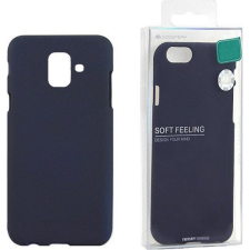 Mercury Soft Apple iPhone 14 szilikon tok, éjkék (PokMer000797) tok és táska