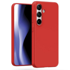 Mercury Soft Samsung S24 S921 piros tok tok és táska