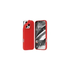 Mercury Soft tok iPhone 16 Pro Max - piros tok és táska