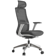 MERCURY STAR Wisdom, szürke műanyag, világosszürke forgószék