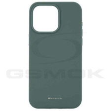 Mercury szilikon tok iPhone 15 Pro Max zöld tok és táska