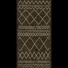 MercuryFlooring Ethno 65cm sötétszürke beltéri futószőnyeg lakástextília