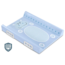  Merev pelenkázó lap 50*70 cm Safety System - kék Hippo pelenkázó matrac