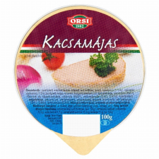MERIAN FOODS KFT Orsi kacsamájas 100 g konzerv