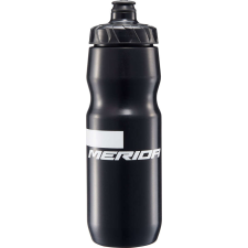 MERIDA kulacs fekete, 800ml Stripe (fehér Merida logóval) kulacs, kulacstartó