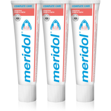 Meridol Complete Care fogkrém érzékeny fogakra 3x75 ml fogkrém