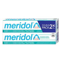 Meridol Fogszuvasodás elleni fogkrém, 2x75 ml fogkrém