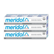 Meridol Whitening fogkrém, 75 ml, tripack fogkrém