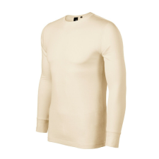 Merino Rise LS póló férfi mandula M férfi póló