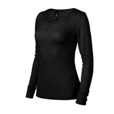 Merino Rise LS póló női fekete M női póló