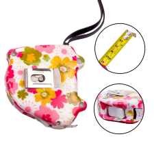  Mérőszalag (fehér alapon, piros virágok) fajáték