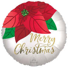 Merry Christmas fólia lufi 45 cm party kellék