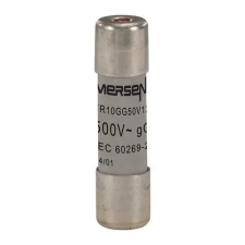 MERSEN H200751J FR10GG50V12I Kábel, - vezetékvédő cilinder biztosító betét 10x38 gG - 400/500VAC, kijelzős villanyszerelés
