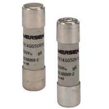 MERSEN P201815J FR14GG50V40P Kábel, - vezetékvédő cilinder biztosító betét 14x51 gG - 500-690VAC, kiütőszeges villanyszerelés