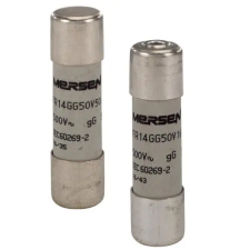 MERSEN P201815J FR14GG50V40P Kábel, - vezetékvédő cilinder biztosító betét 14x51 gG - 500-690VAC, kiütőszeges villanyszerelés